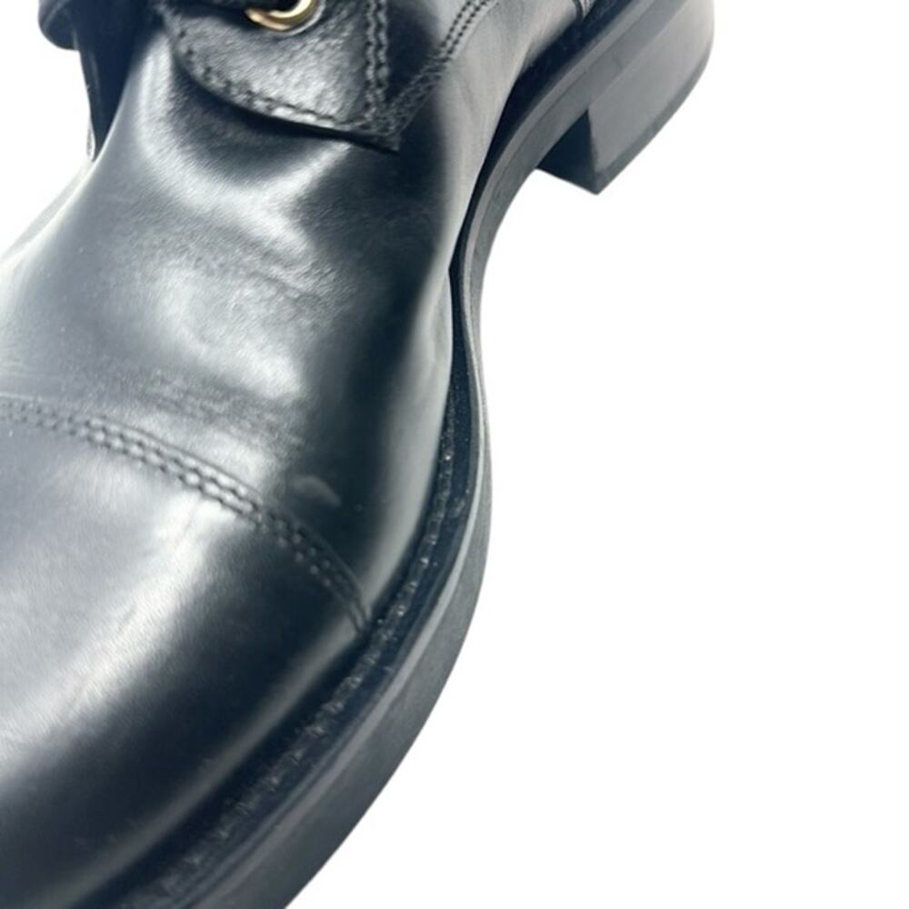 Louis Vuitton Wonderland Ranger Leather Combat Moto Boots Black Size 38 - Picture 11 of 11